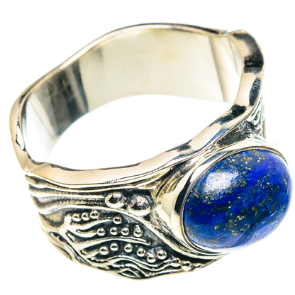 Lapis Lazuli Rings handcrafted by Ana Silver Co - RING91400