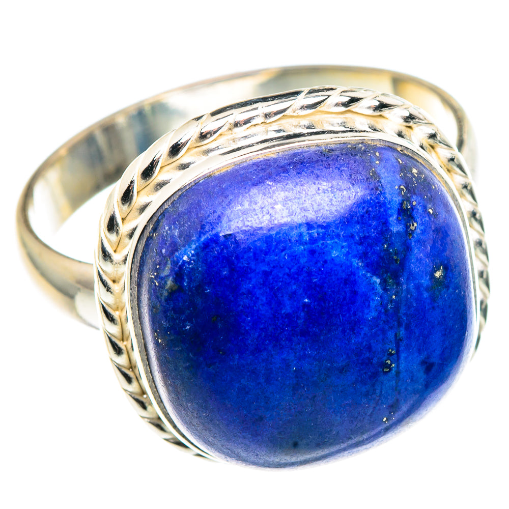 Lapis Lazuli Rings handcrafted by Ana Silver Co - RING91401
