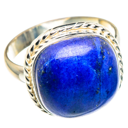 Lapis Lazuli Rings handcrafted by Ana Silver Co - RING91401