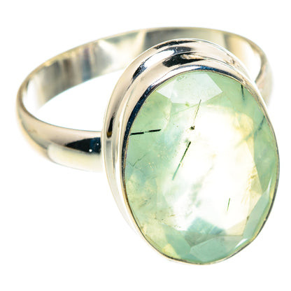 Prehnite Rings handcrafted by Ana Silver Co - RING91405