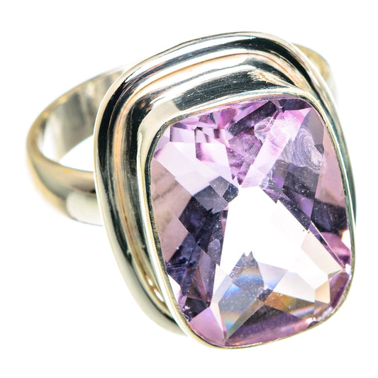 Kunzite Rings handcrafted by Ana Silver Co - RING91416