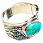 Chrysocolla Rings handcrafted by Ana Silver Co - RING91422
