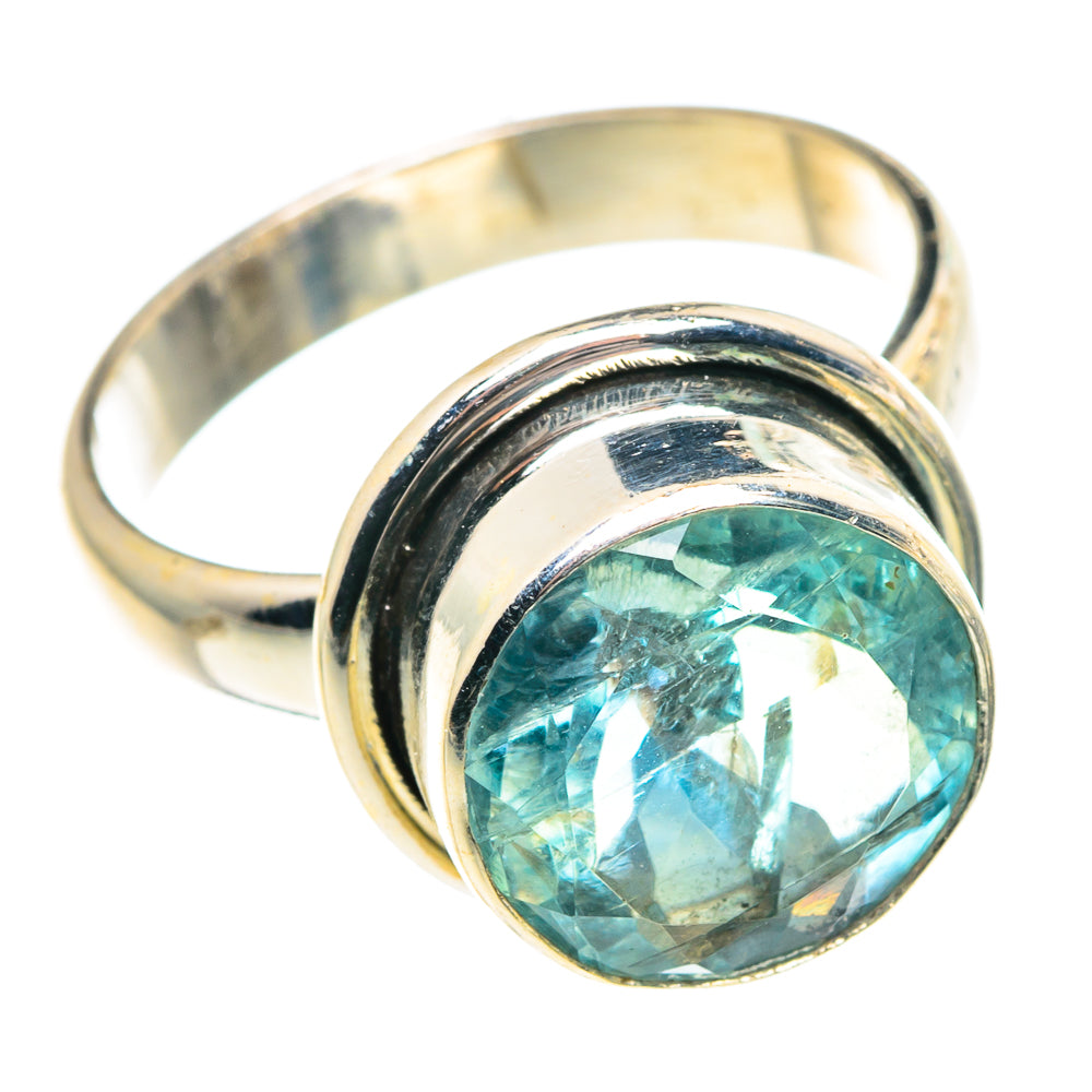 Blue Topaz Rings handcrafted by Ana Silver Co - RING91430