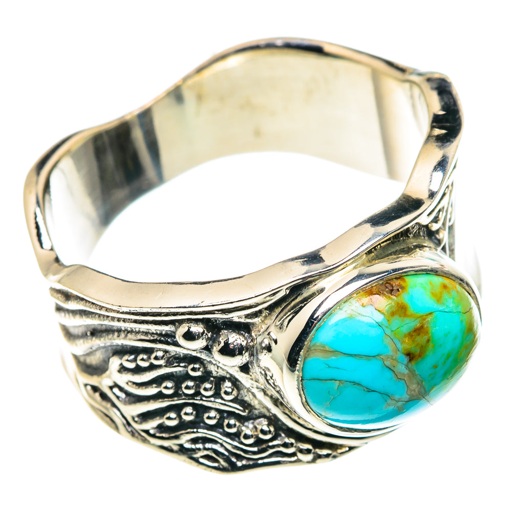 Chrysocolla Rings handcrafted by Ana Silver Co - RING91450