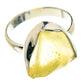 Libyan Desert Glass Rings handcrafted by Ana Silver Co - RING91459 - Photo 2
