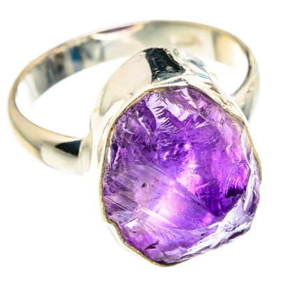 Amethyst Rings handcrafted by Ana Silver Co - RING91462 - Photo 2