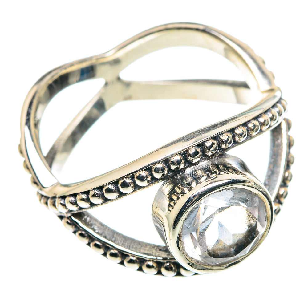 White Quartz Rings handcrafted by Ana Silver Co - RING91467