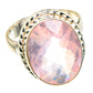 Rose Quartz Rings handcrafted by Ana Silver Co - RING91482