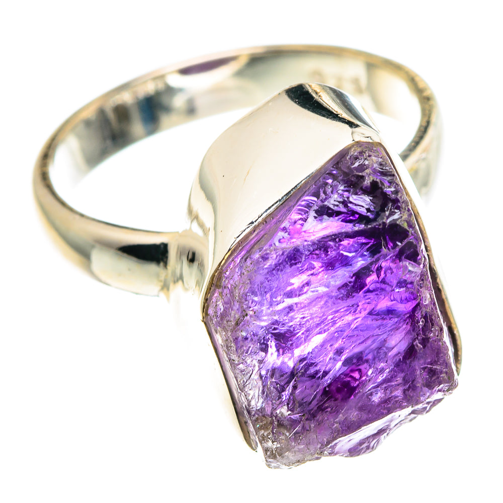 Amethyst Rings handcrafted by Ana Silver Co - RING91484 - Photo 2