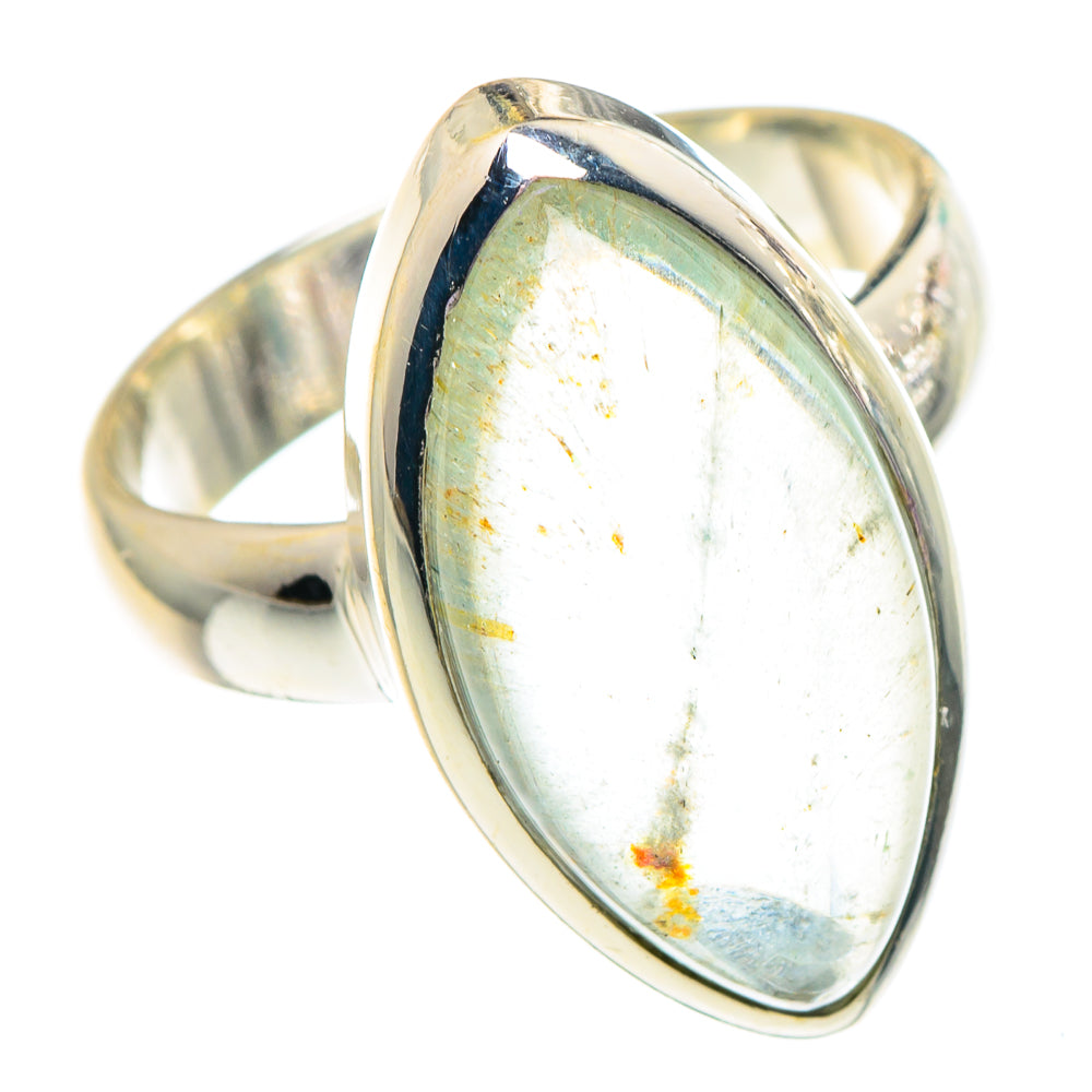 Prehnite Rings handcrafted by Ana Silver Co - RING91491