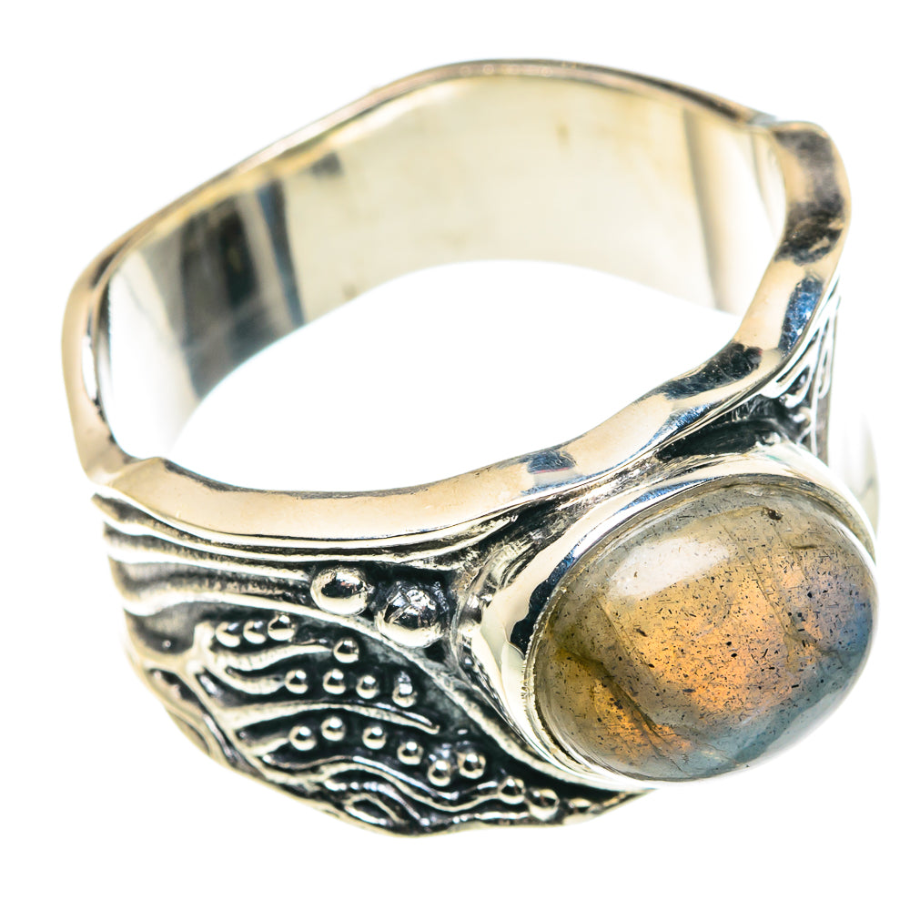 Labradorite Rings handcrafted by Ana Silver Co - RING91494