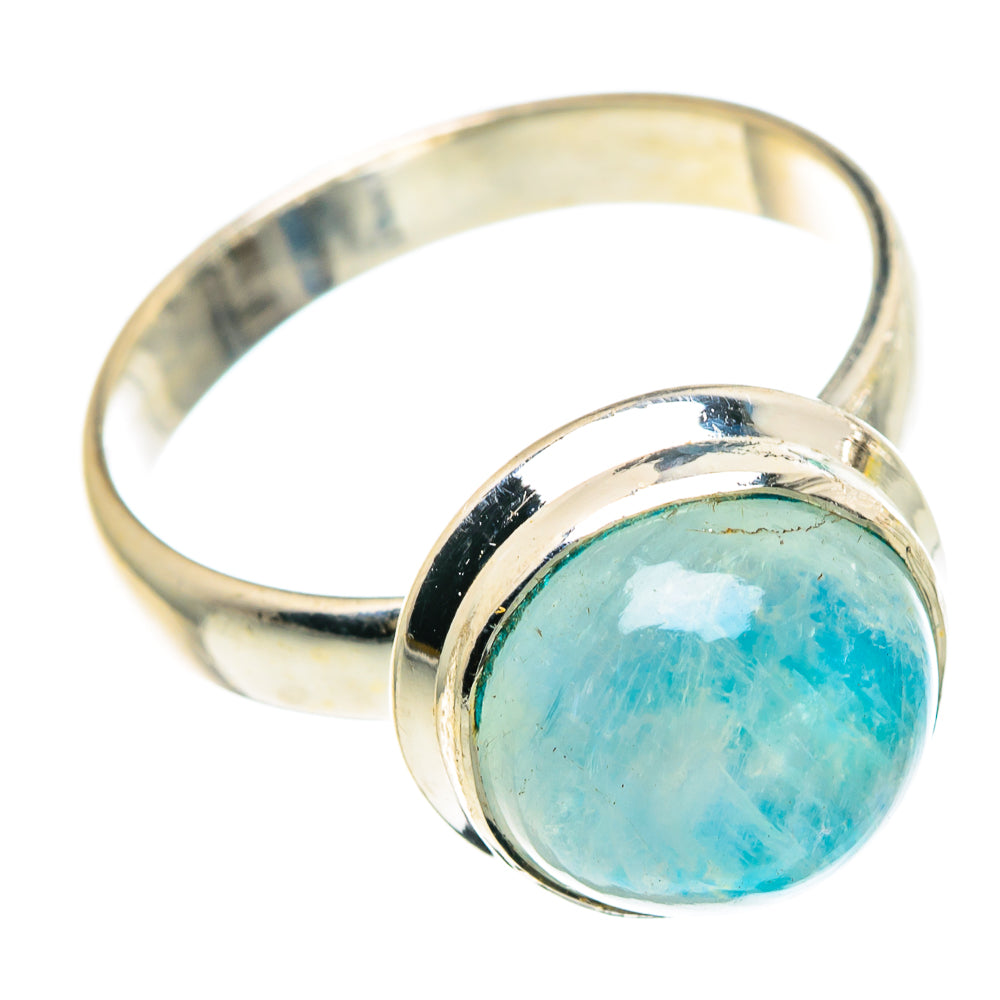 Rainbow Moonstone Rings handcrafted by Ana Silver Co - RING91497