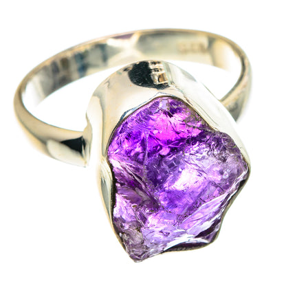 Amethyst Rings handcrafted by Ana Silver Co - RING91504 - Photo 2