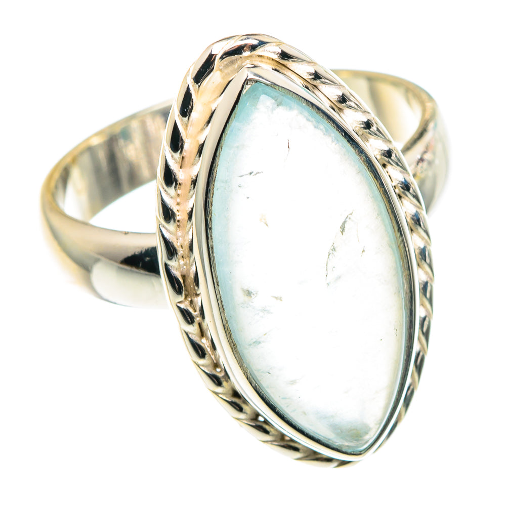 Aquamarine Rings handcrafted by Ana Silver Co - RING91512
