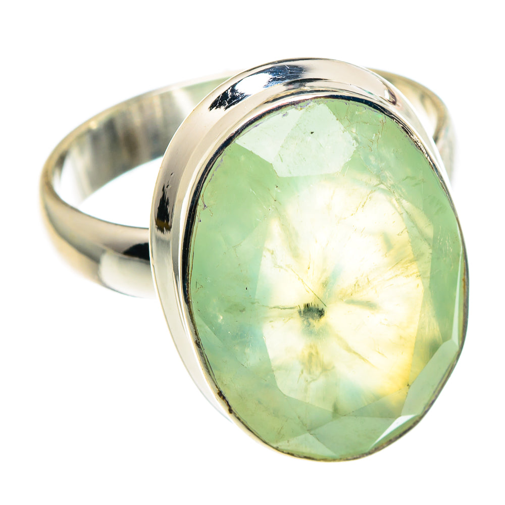 Prehnite Rings handcrafted by Ana Silver Co - RING91514