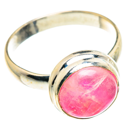 Pink Moonstone Rings handcrafted by Ana Silver Co - RING91543