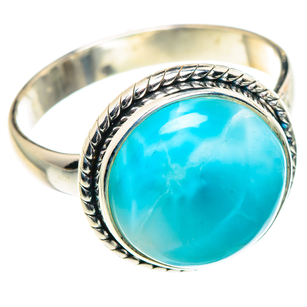Larimar Rings handcrafted by Ana Silver Co - RING91550