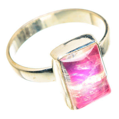Pink Moonstone Rings handcrafted by Ana Silver Co - RING91554