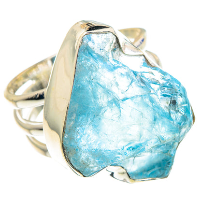 Aquamarine Rings handcrafted by Ana Silver Co - RING91578