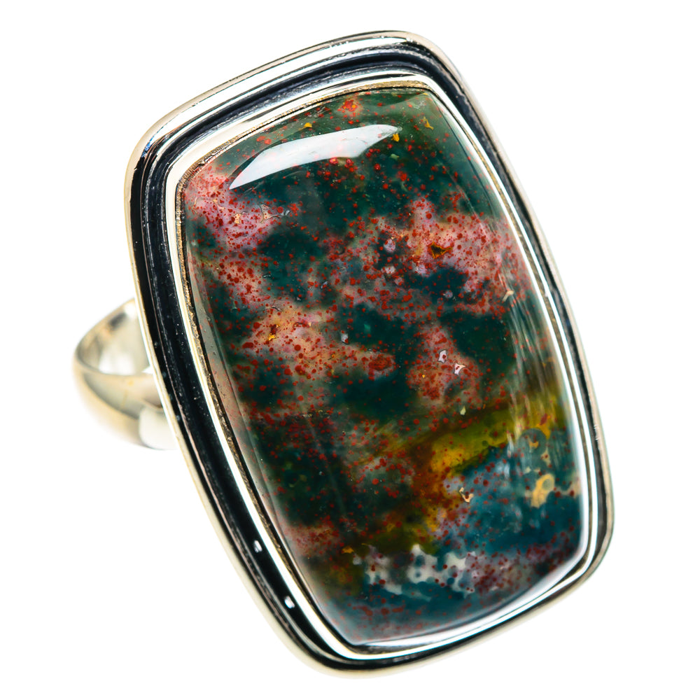 Bloodstone Rings handcrafted by Ana Silver Co - RING91581