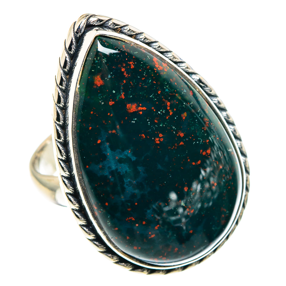 Bloodstone Rings handcrafted by Ana Silver Co - RING91582