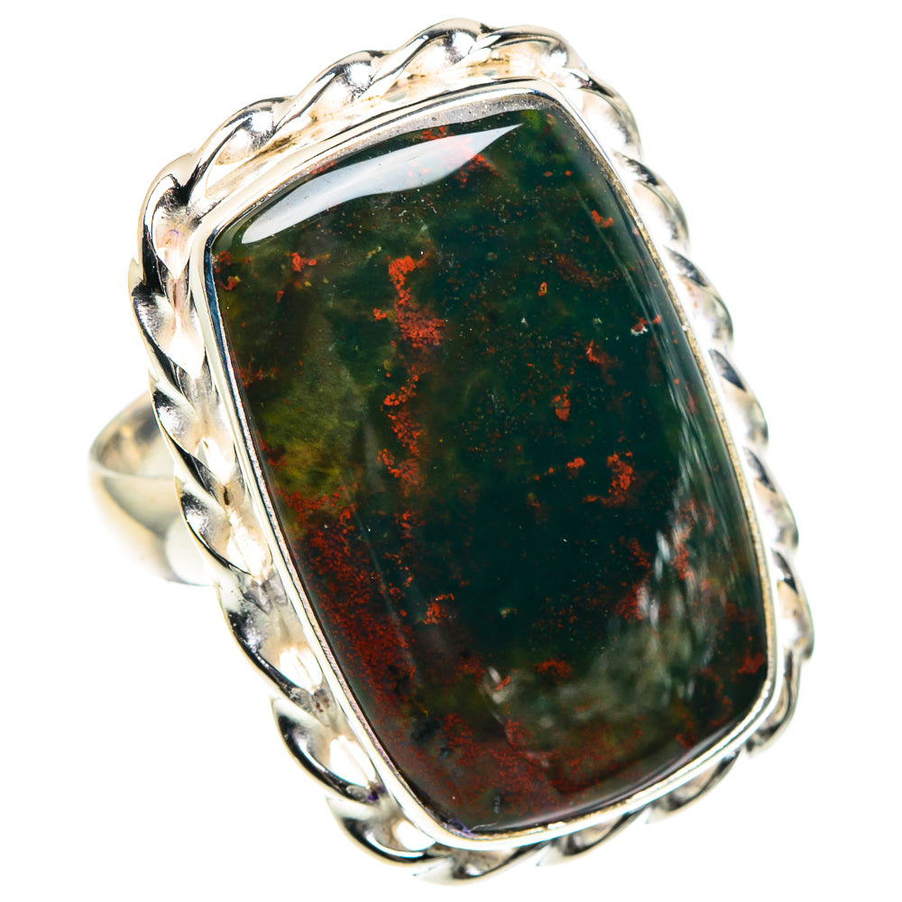 Bloodstone Rings handcrafted by Ana Silver Co - RING91584