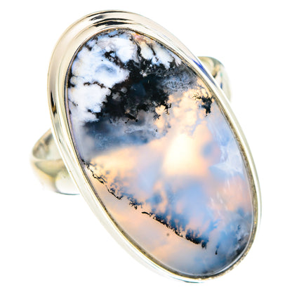 Dendritic Opal Rings handcrafted by Ana Silver Co - RING91602