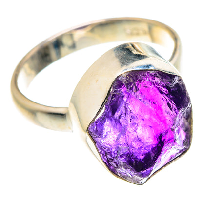 Amethyst Rings handcrafted by Ana Silver Co - RING91632 - Photo 2