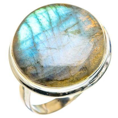 Labradorite Rings handcrafted by Ana Silver Co - RING91650