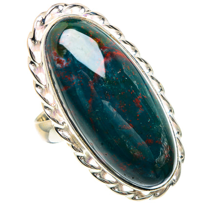 Bloodstone Rings handcrafted by Ana Silver Co - RING91653