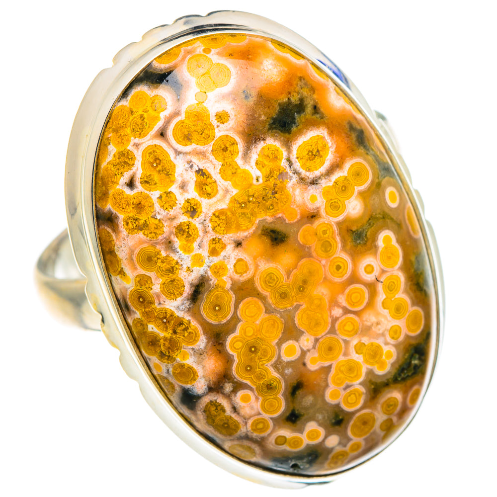 Ocean Jasper Rings handcrafted by Ana Silver Co - RING91663 - Photo 2