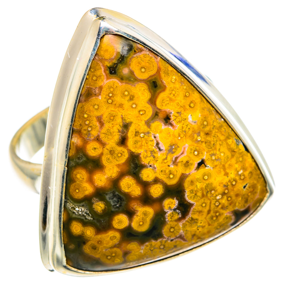Ocean Jasper Rings handcrafted by Ana Silver Co - RING91664