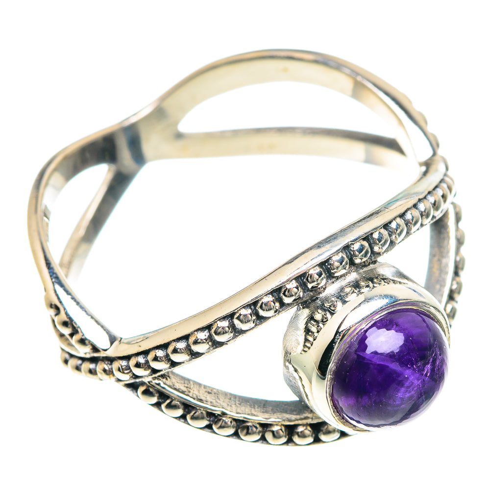 Amethyst Rings handcrafted by Ana Silver Co - RING91668