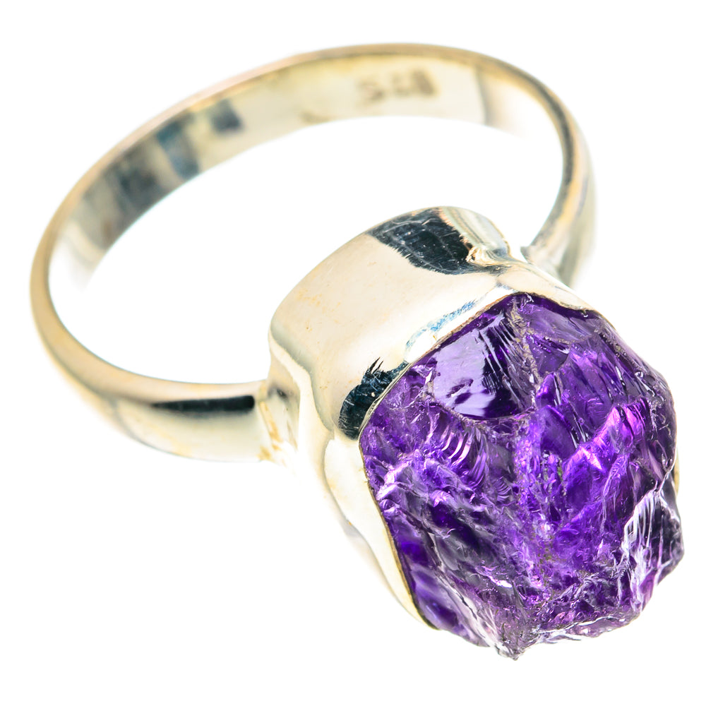 Amethyst Rings handcrafted by Ana Silver Co - RING91669 - Photo 2
