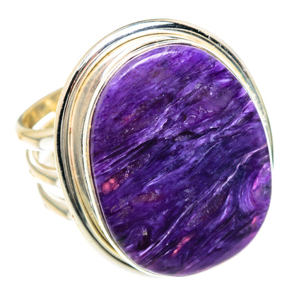 Charoite Rings handcrafted by Ana Silver Co - RING91672