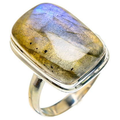 Labradorite Rings handcrafted by Ana Silver Co - RING91692