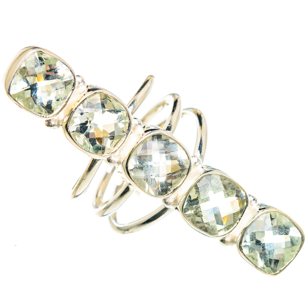 White Quartz Rings handcrafted by Ana Silver Co - RING91695