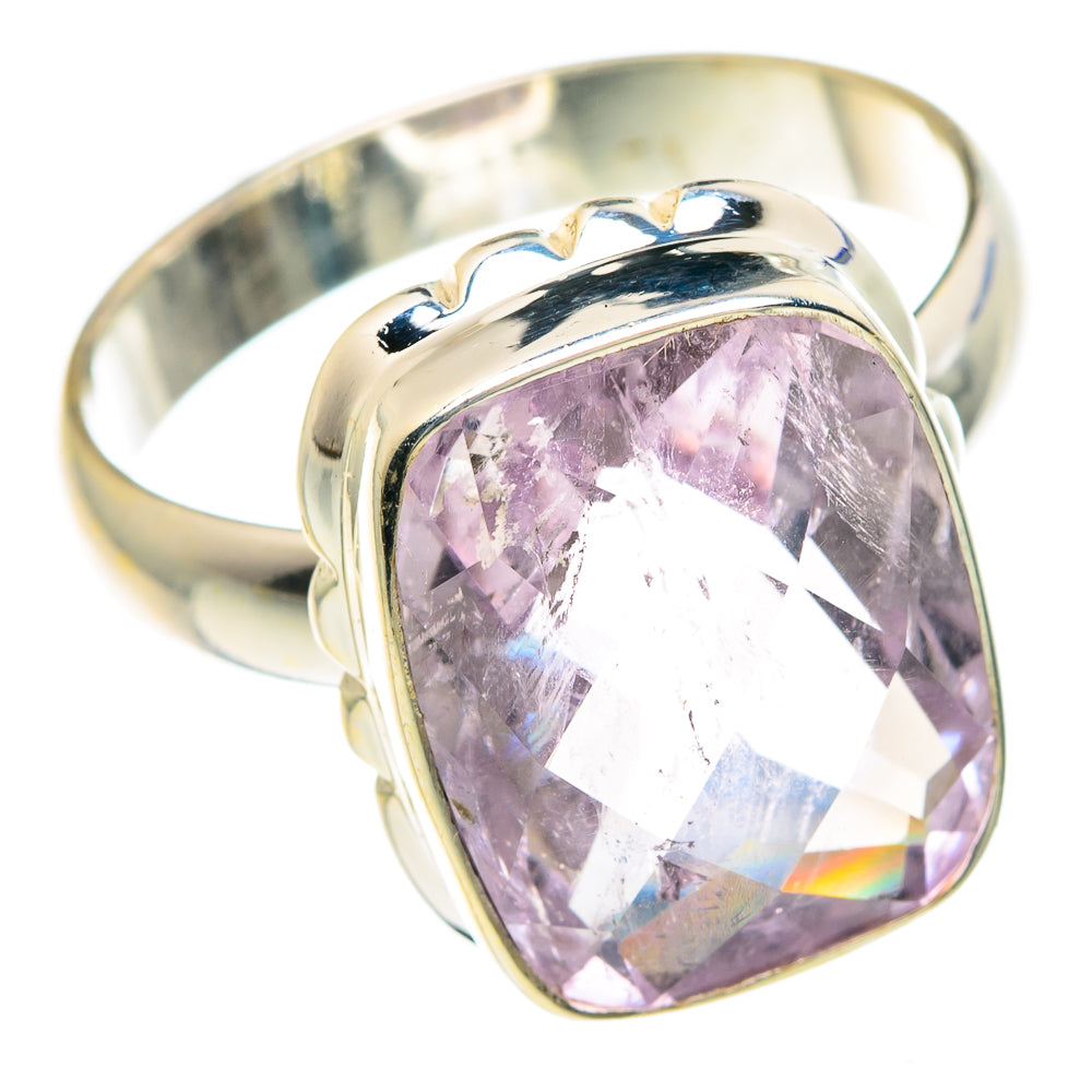 Kunzite Rings handcrafted by Ana Silver Co - RING91703