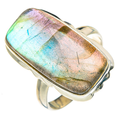 Labradorite Rings handcrafted by Ana Silver Co - RING91712