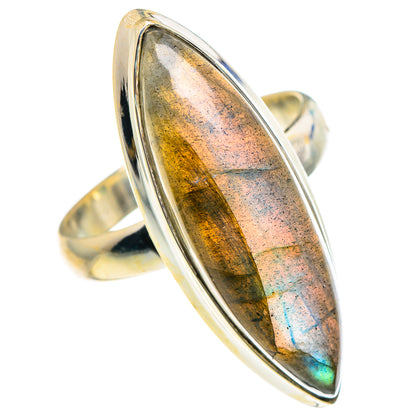 Labradorite Rings handcrafted by Ana Silver Co - RING91714