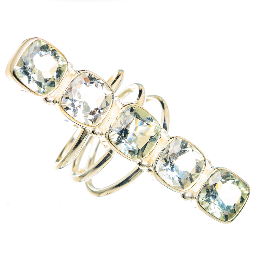 White Quartz Rings handcrafted by Ana Silver Co - RING91718