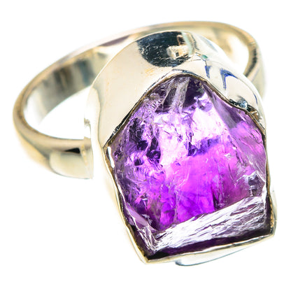 Amethyst Rings handcrafted by Ana Silver Co - RING91730 - Photo 2