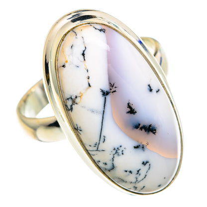 Dendritic Opal Rings handcrafted by Ana Silver Co - RING91734