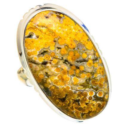 Ocean Jasper Rings handcrafted by Ana Silver Co - RING91745