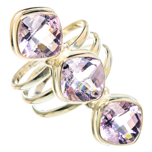 Kunzite Rings handcrafted by Ana Silver Co - RING91748