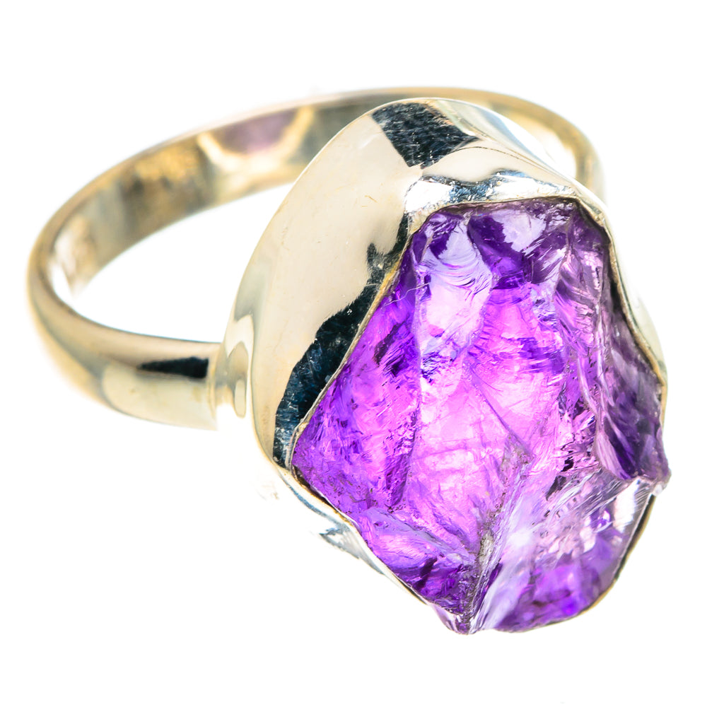 Amethyst Rings handcrafted by Ana Silver Co - RING91752 - Photo 2