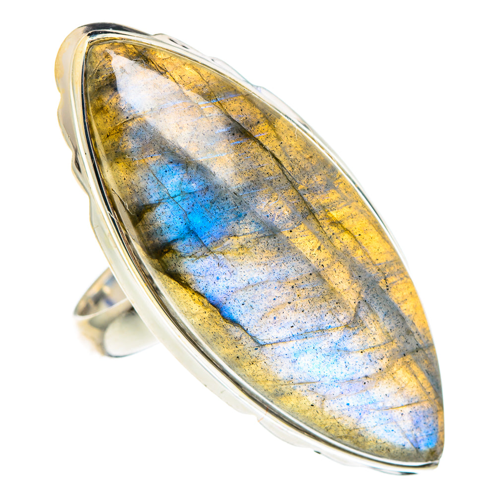 Labradorite Rings handcrafted by Ana Silver Co - RING91763