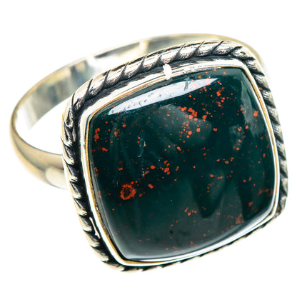 Bloodstone Rings handcrafted by Ana Silver Co - RING91784