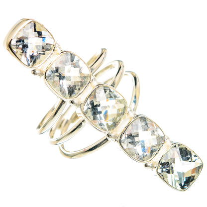 White Quartz Rings handcrafted by Ana Silver Co - RING91788