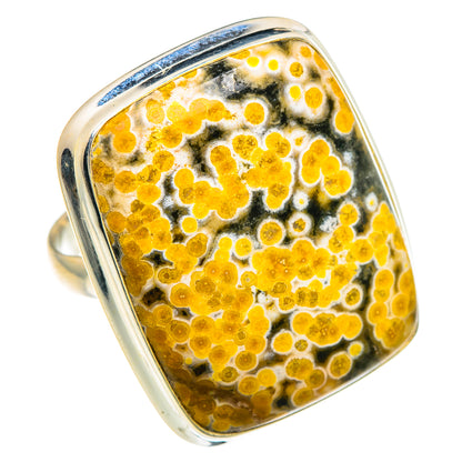 Ocean Jasper Rings handcrafted by Ana Silver Co - RING91790